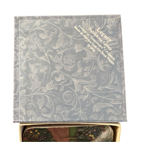 Vtg Legacy Publishing Group 1996 Taliaferro-Cole House garden Coasters Set of 6 - Picture 8 of 10